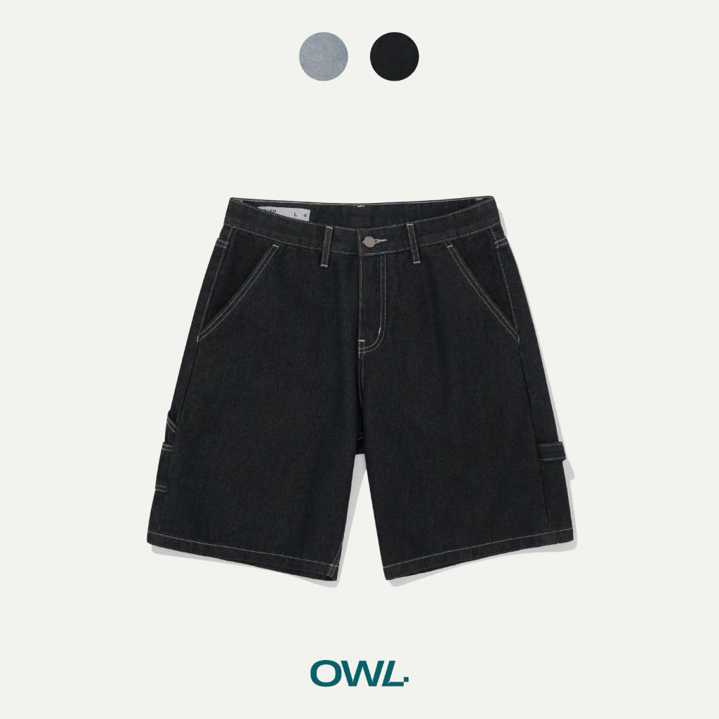 Quần short jean Owlbrand Carpenter