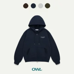 Áo Hoodie Fullzip Owlbrand Simplicity