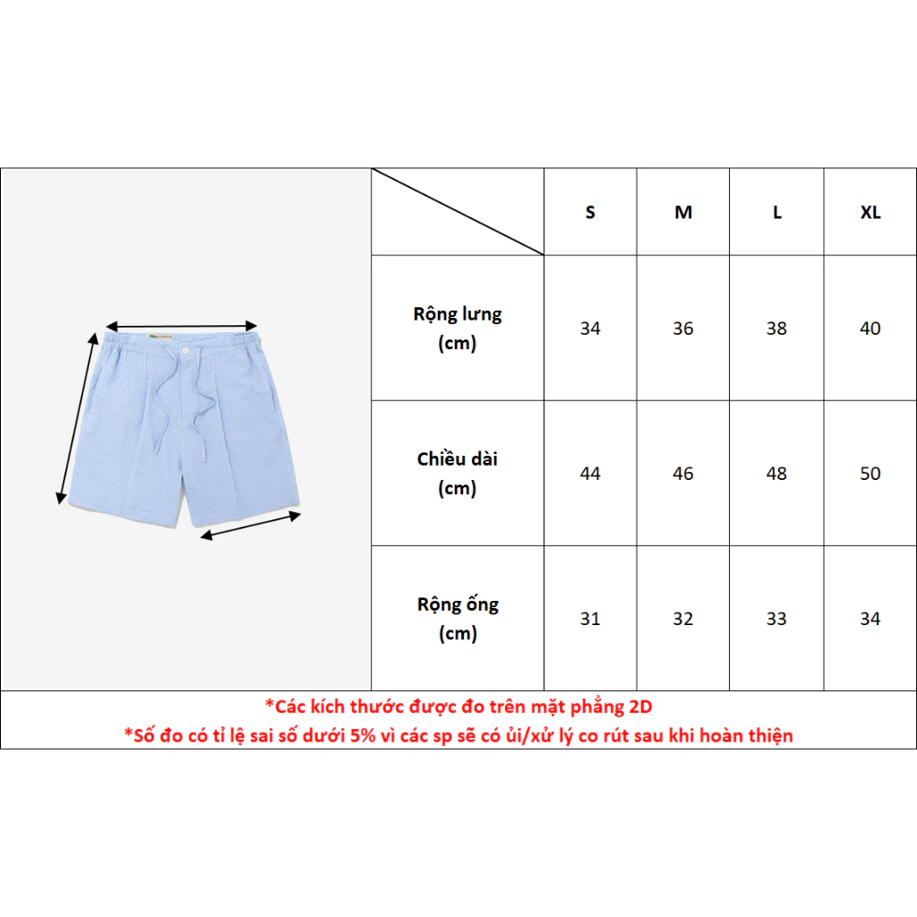 Quần short Owlbrand Striped - Ảnh 3