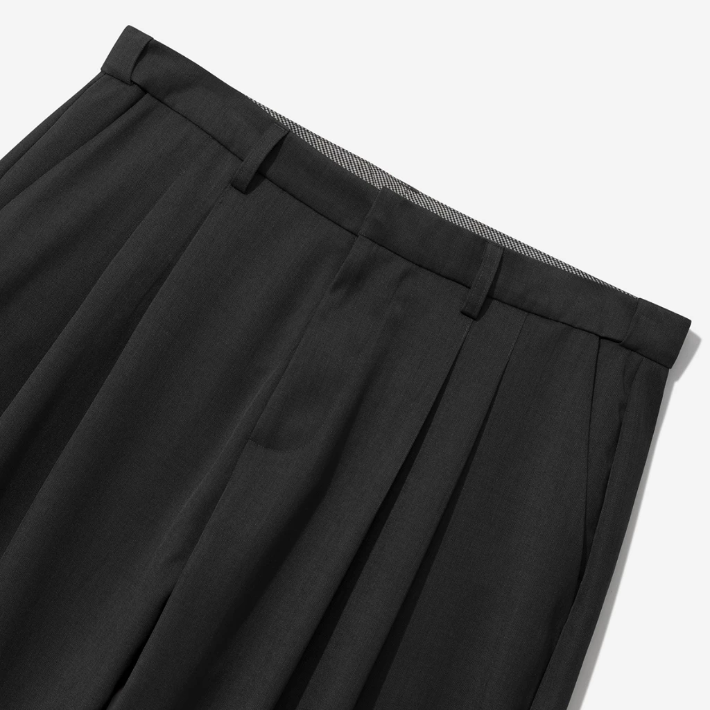 Quần tây Owlbrand Pleated - Ảnh 5