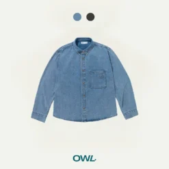 Áo sơ mi jean Owlbrand Timeless Blues